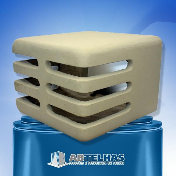 Caixa de ar condicionado concreto